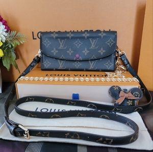 💜Louis Vuitton Monogram Emily Women's Wallet Unisex💜